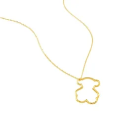 Collar de oro Silueta