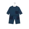 Conjunto de bebé Trend azul marino