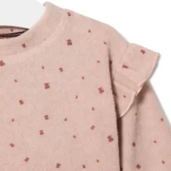 Conjunto de niña con osos y rayas Pink rosa