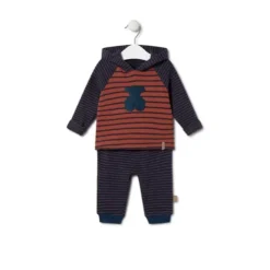 Conjunto de niño a rayas Blue azul marino