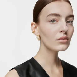 Earcuff triple con baño de oro de 18 kt sobre plata Gloss