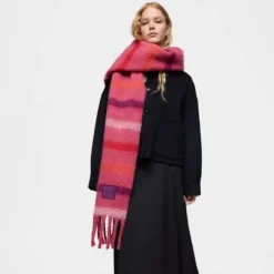 Foulard fucsia TOUS Stripes