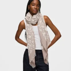 Foulard Kaos en color piedra
