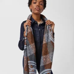Foulard Kaos Mini Stamp de jacquard multicolor