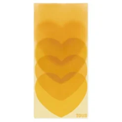 Foulard mostaza TOUS Blurry Heart