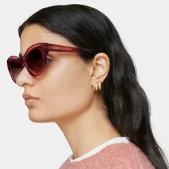 Gafas de sol burdeos TOUS Butterfly