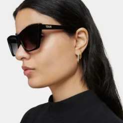 Gafas de sol negras TOUS Logo Color Block