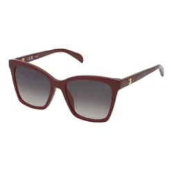 Gafas de sol oso Square Bear burdeos