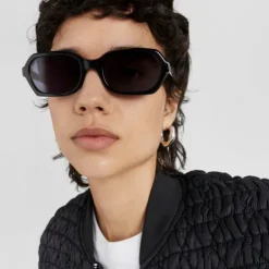 Gafas de sol Pale Oval negro