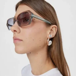 Gafas de sol Pale Oval verde