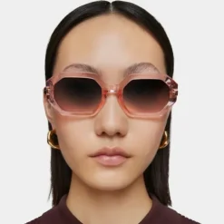 Gafas de sol rosa transparente TOUS Geometric