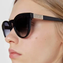 Gafas de sol Round Mesh negro
