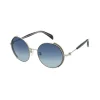 Gafas de sol Round Metal azul