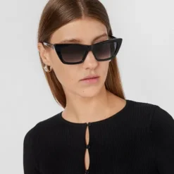 Gafas de sol Square Bear negro