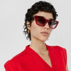 Gafas de sol Transparent rojo