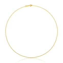 Gargantilla de oro de bolas de 1,2 mm, 45 cm TOUS Chain