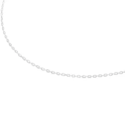 Gargantilla de plata con anillas ovales, 45 cm TOUS Chain