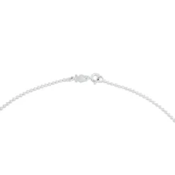 Gargantilla de plata con bolas, 50 cm Chain