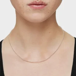 Gargantilla de plata con anillas redondas, 45 cm TOUS Chain