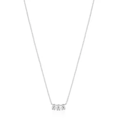 Gargantilla de plata y detalle Bold Bear