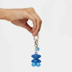 Llavero Metal azul Bold Bear