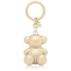 Llavero oso dorado Metal Bold Bear