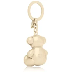Llavero oso dorado Metal Bold Bear