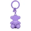 Llavero oso lila oscuro Bold Bear