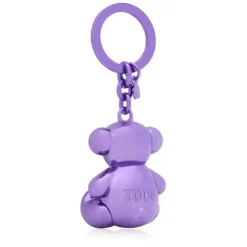Llavero oso lila oscuro Bold Bear