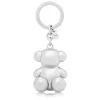 Llavero oso plateado Metal Bold Bear