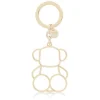 Llavero Silhouette dorado Bold Bear