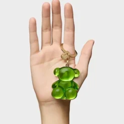 Llavero verde oscuro half Bold Bear