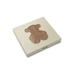 Manta de bebé Nilo logo TOUS beige
