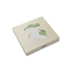 Manta de bebé reversible Nilo multi motivos bruma