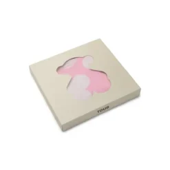 Manta de bebé reversible Nilo multi motivos rosa