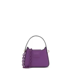 Mini bolso de hombro morado TOUS Lucia