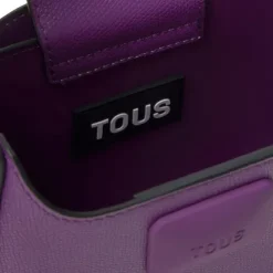 Mini bolso de hombro morado TOUS Lucia