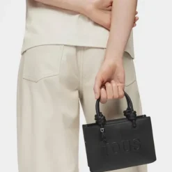 Mini bolso horizontal negro TOUS La Rue New