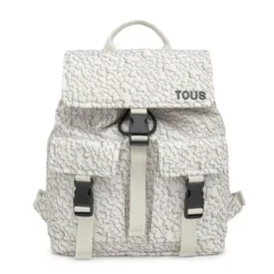 Mochila blanca Kaos Mini Puffy Soft