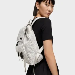 Mochila blanca Kaos Mini Puffy Soft