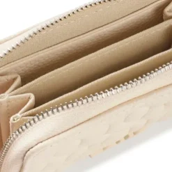 Monedero de piel beige TOUS Greta