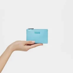 Monedero tarjetero azul New Dorp