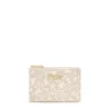 Monedero tarjetero beige Kaos Mini Lines
