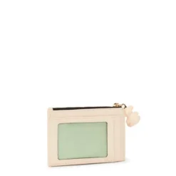Monedero tarjetero beige TOUS La Rue New