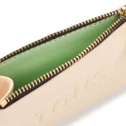 Monedero tarjetero beige TOUS La Rue New
