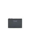 Monedero tarjetero negro New Dorp