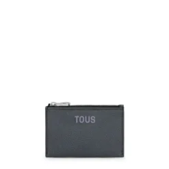 Monedero tarjetero negro New Dorp