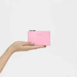 Monedero tarjetero rosa New Dorp
