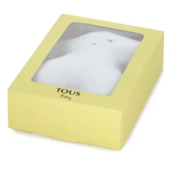 Osito musical pelo rizado Blanco
