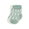 Pack de 2 pares de calcetines de bebé SSocks verde